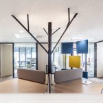 Eole Concept - Arbre lumineux dans open-space