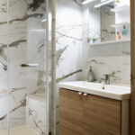 Eole Concept - Salle d'eau imitation marbre - notre univers